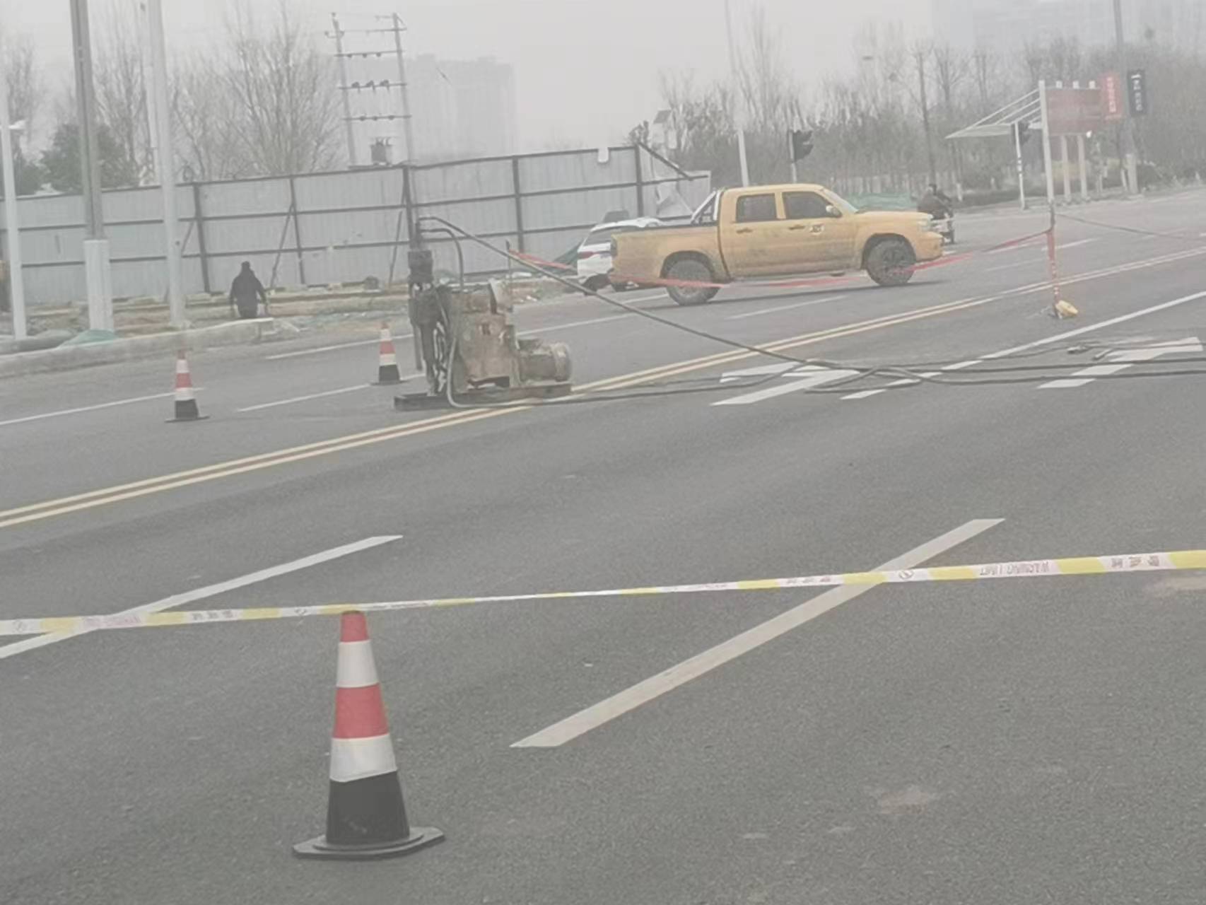 涞源马路注浆